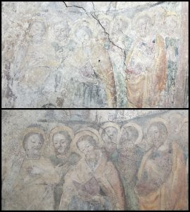 Terminato il restauro dell’affresco cinquecentesco nella sagrestia della chiesa dei Santi Filippo e Giacomo