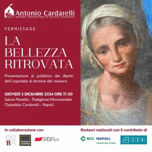 5 dicembre ore 17: MEMORIA E FUTURO. Progetto di valorizzazione del patrimonio storico – artistico dell’Ospedale Cardarelli