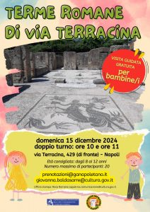 Visita guidata per bambini alle Terme Romane di via Terracina