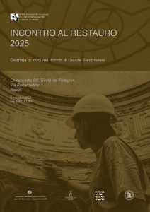 Incontro al Restauro 2025: 8 maggio dalle 9.00 alle 17.30  nella chiesa della Santissima Trinità dei Pellegrini